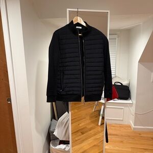 Men's Black Quilted Jacket